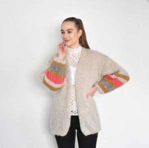 mohair cardigan