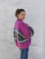 mohair cardigan